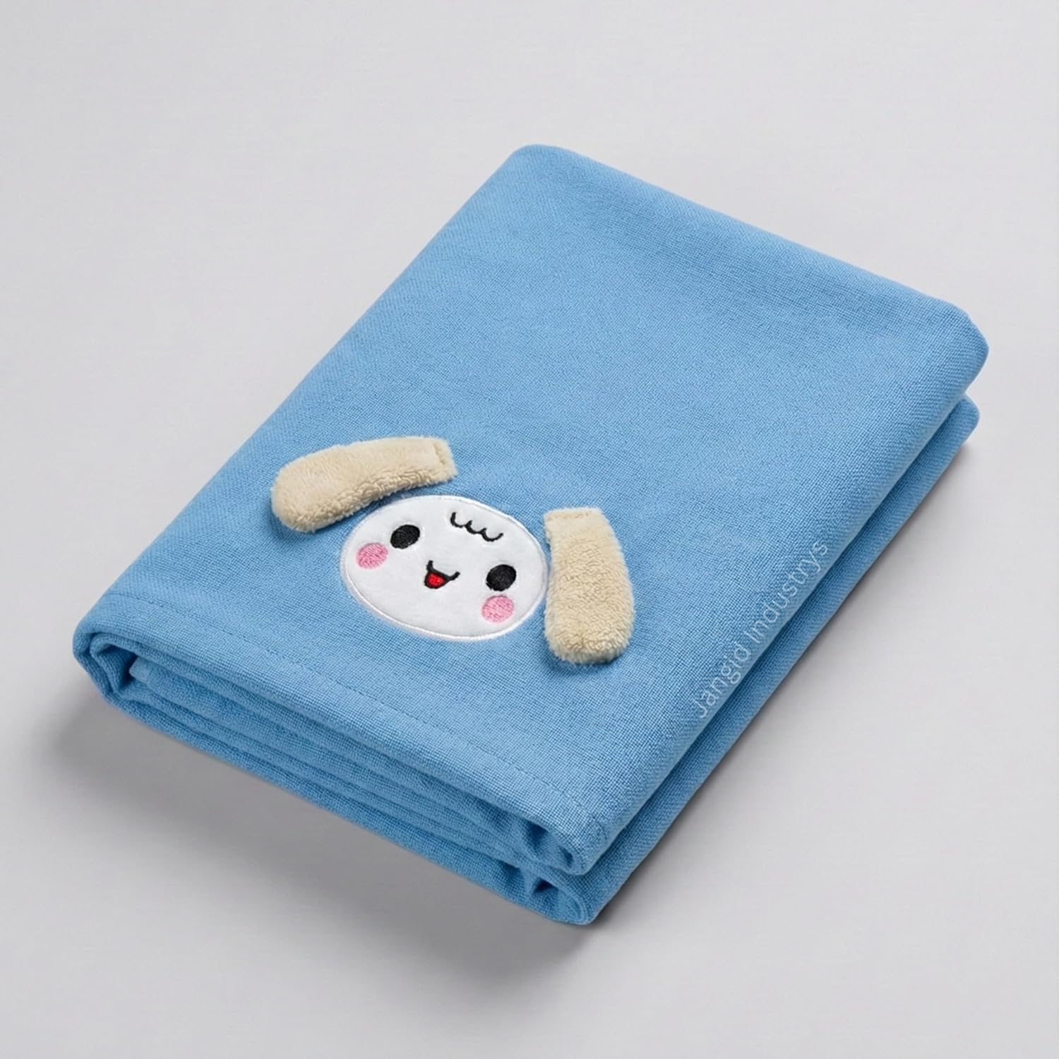 JANGID INDUSTYRS™ Microfiber Cartoon Face Bath Towel for Baby